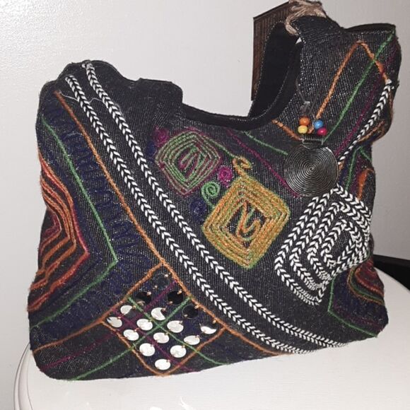Catori boho tote bag - Picture 1 of 8